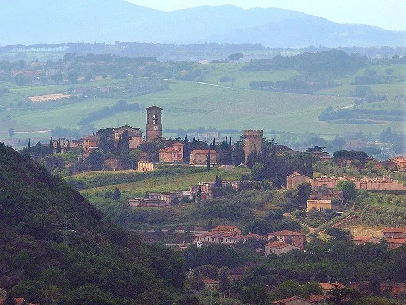 Torgiano, borgo medievale e produzione vino - borghi più belli Umbria