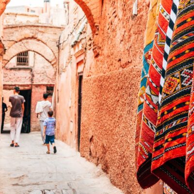 Marrakech medina - morocco