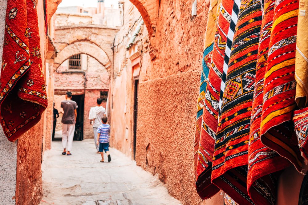 Marrakech medina - morocco