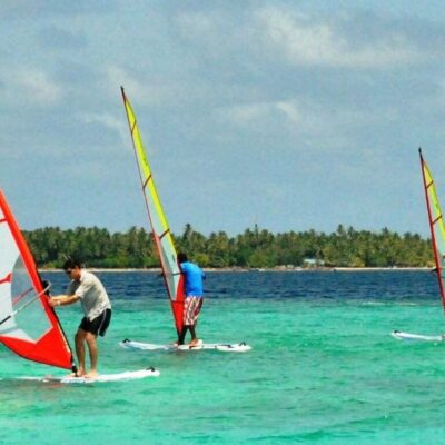 Isola di Gan _ Maldive _ Windsurf