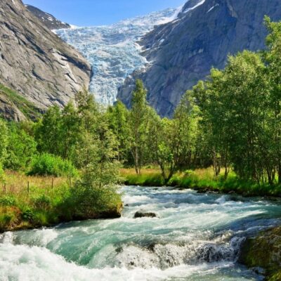 Norvegia _ ghiacciaio di Briksdal_