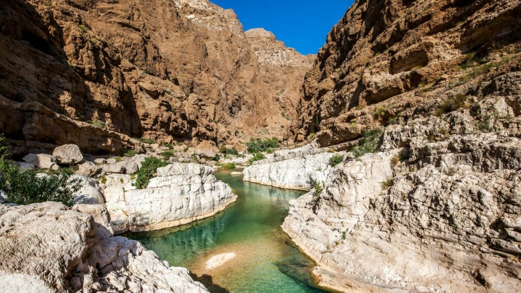 Oman Wadi Shab