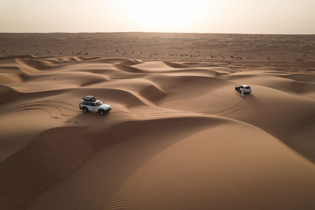 Oman deserto di sabbia di Wahiba