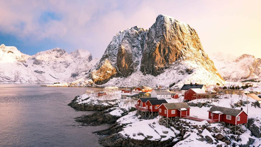 Norvegia _Isole Lofoten_ paesaggi