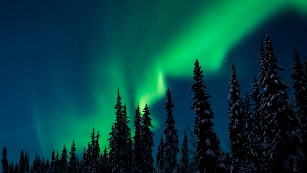 Rovaniemi_ aurora boreale