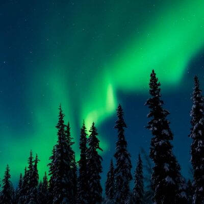 Rovaniemi_ aurora boreale