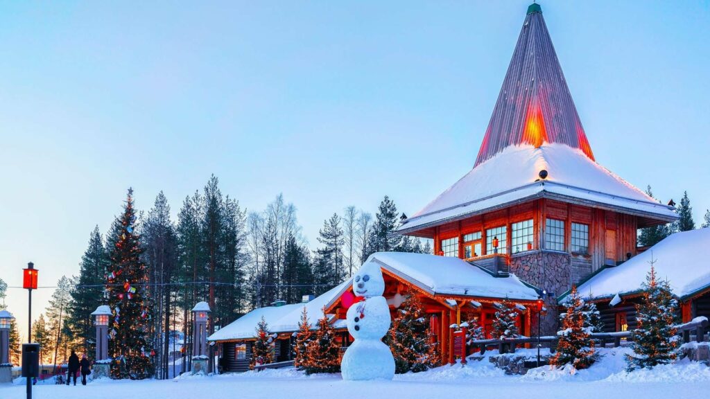 Rovaniemi_ Santa claus village