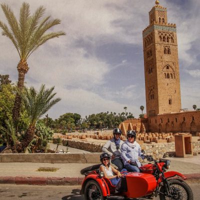 Marrakech sidecars famiglia